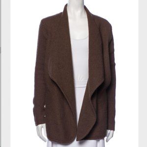 Vince Wool Drape front Cardigan